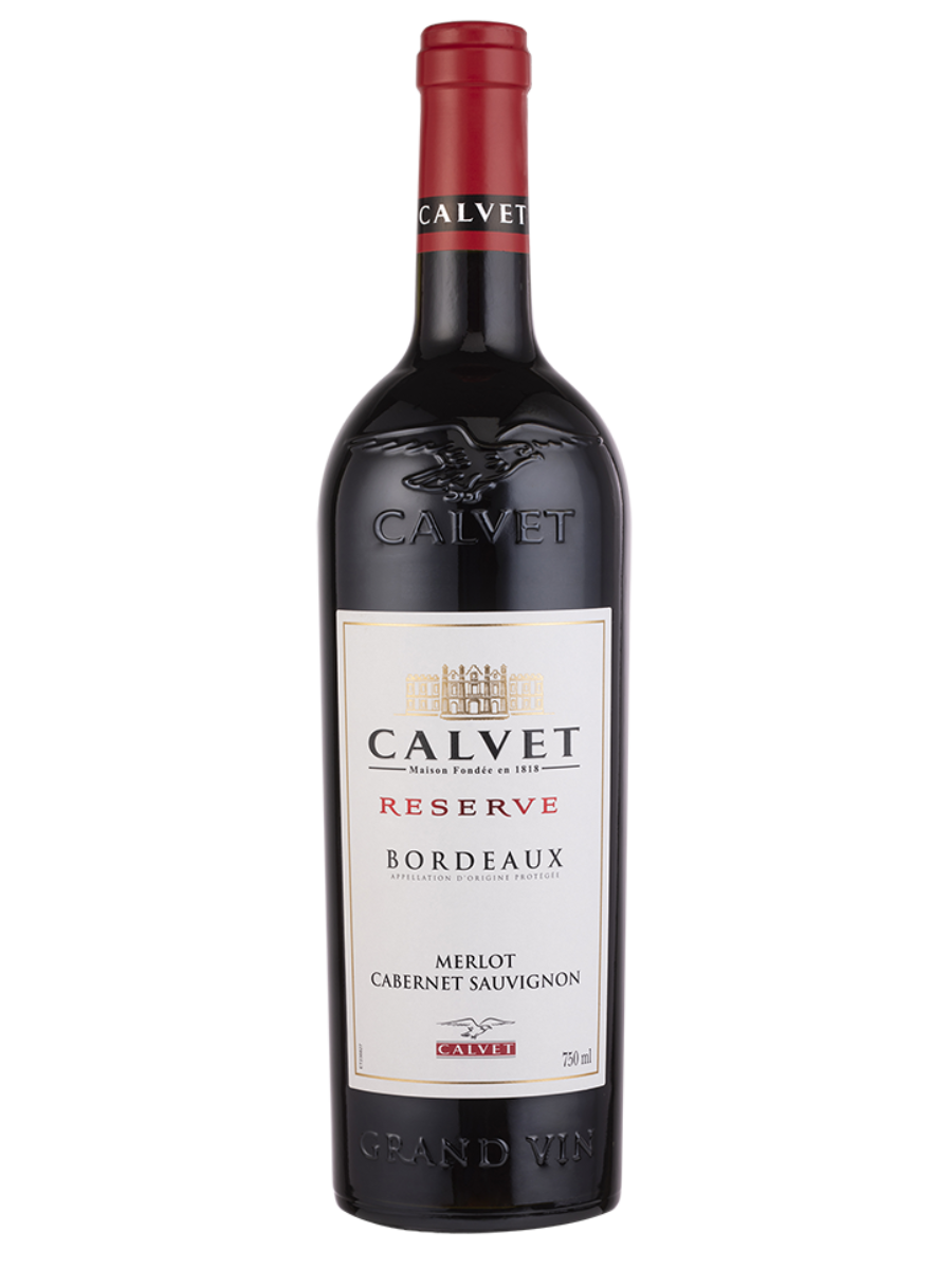 CALVET-RESERVE-MERLOT-CAB.png Calvet Réserve Merlot & Cabernet Sauvignon Bordeaux, 0,75 l 15% - obrazek 1