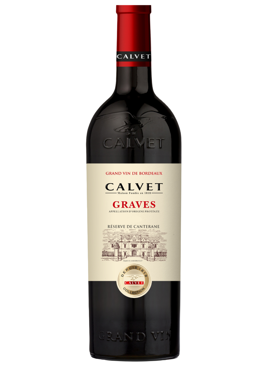 Calvet-Grande-Vin-du-Bordeaux-Graves-075.png Calvet Grande Vin du Bordeaux Graves 0,75 l, 13 % - obrazek 1