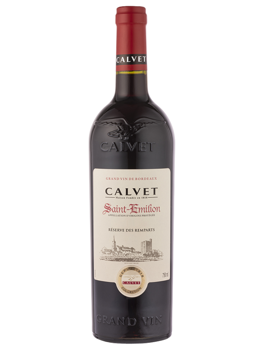 Calvet-Grande-Vin-du-Bordeaux-St-Emilion-075.png Calvet Grande Vin du Bordeaux Saint-Émilion 0,75 l, 12,5% - obrazek 1
