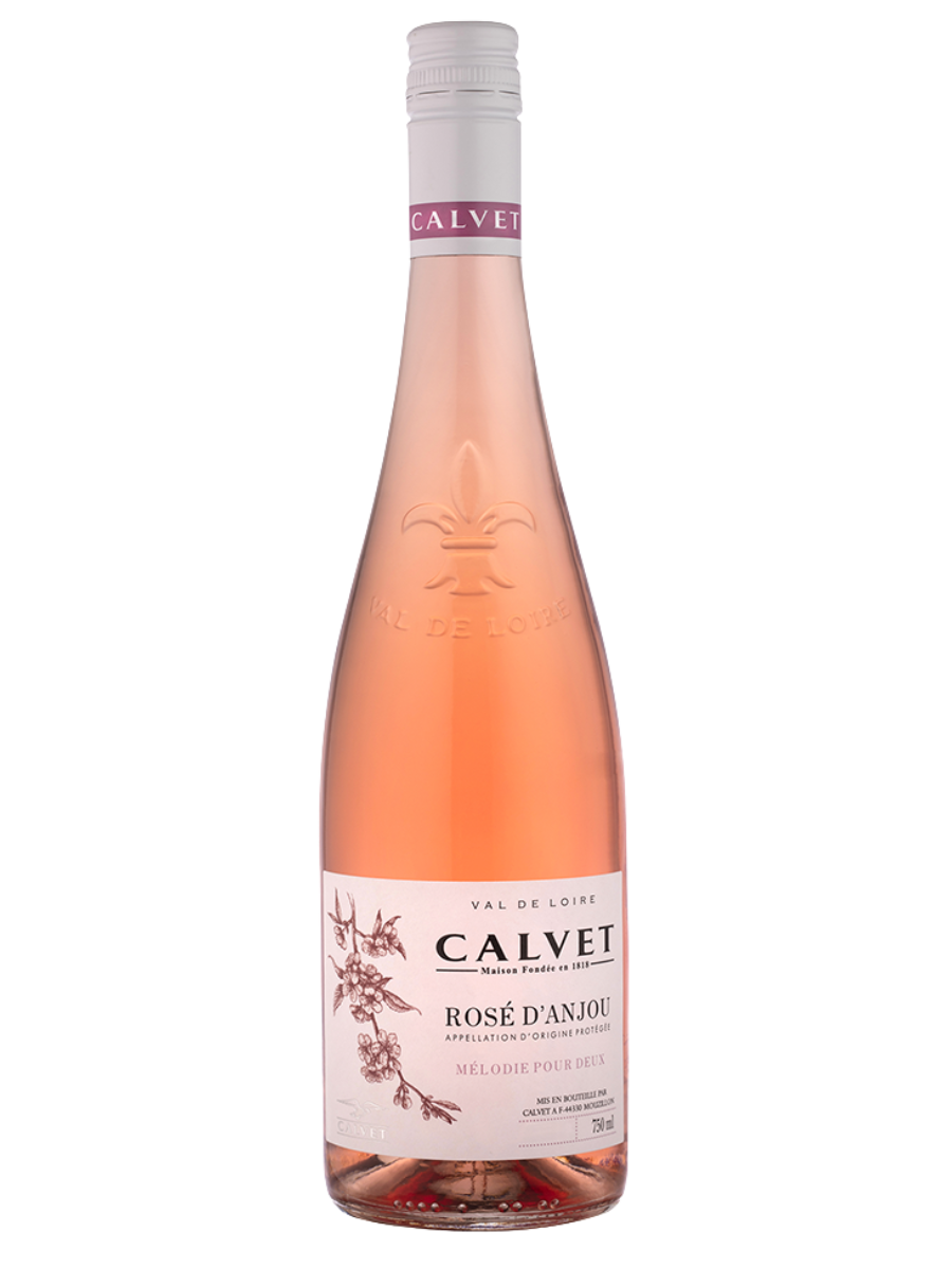 Calvet-Loire-Rose-dAnjou-075.png Calvet Loire Rose d'Anjou 0,75 l, 11% - obrazek 1