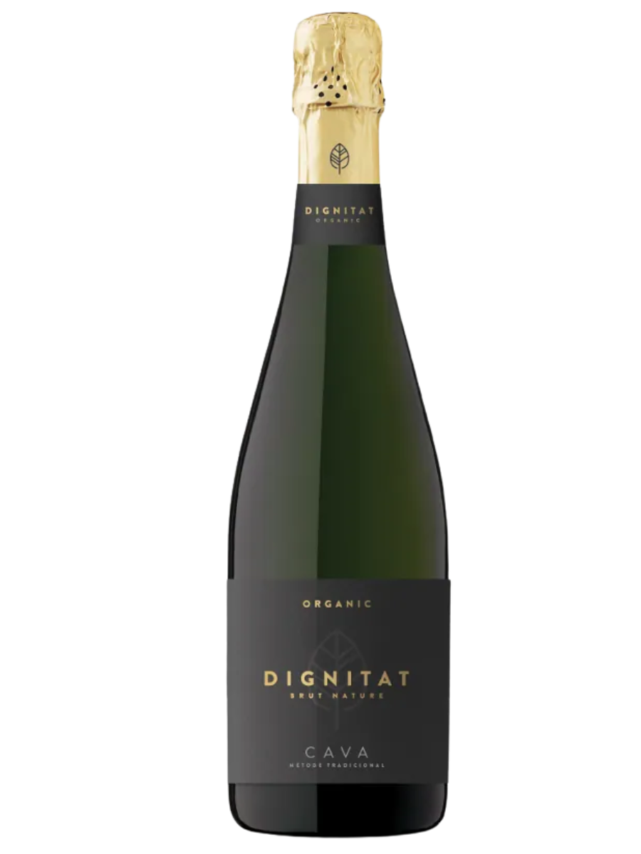 Dignitat-Organic-Cava-Brut-Nature.png DIGNITAT Cava brut nature 0,75l 11,5% RT EX - obrazek 1