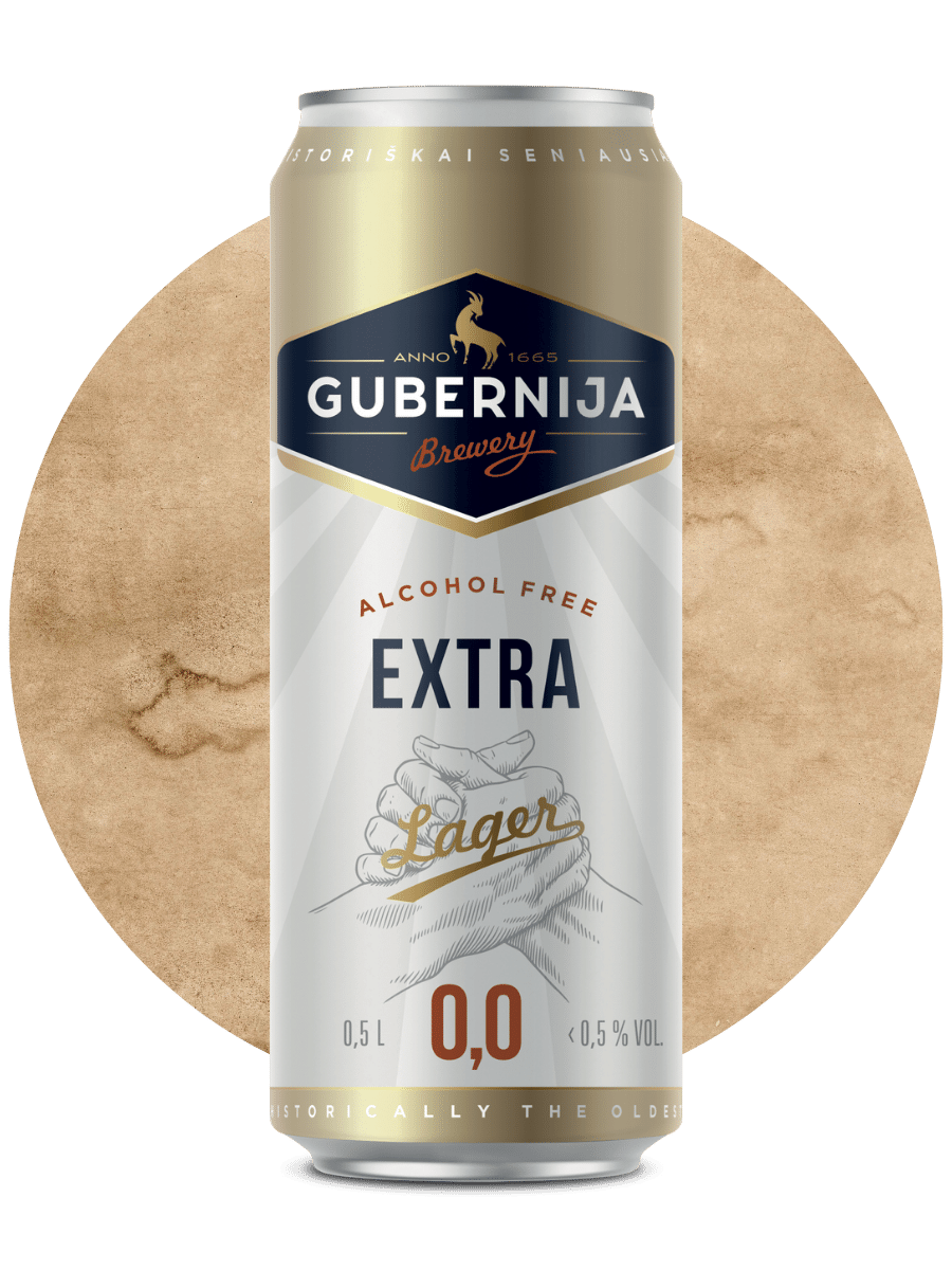 Gubernija-Lager-0.png GUBERNIJA Extra Lager 0,0 % - obrazek 1