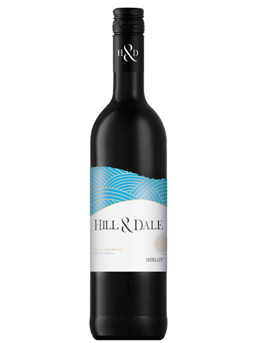 HILLDALE-Merlot-075.png.png HILL&DALE Merlot 0,75L, 14% - obrazek 1