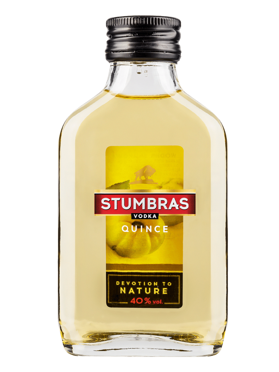 PDESTX8503.png Stumbras Vodka Quince 0,1l 40% - obrazek 1