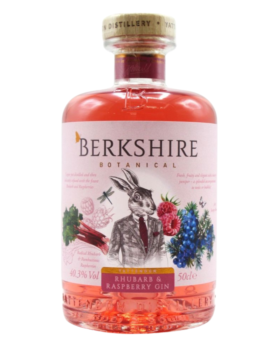 PDZHAS0233.png Berkshire Botanical Rhubarb&Raspberry Gin 0,5l 40,3% - obrazek 1