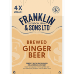 Franklin & Sons Ginger Beer 4-pack