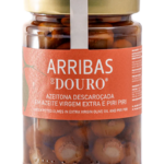 Arribas Do Douro Drylowane zielone oliwki w oliwie z oliwek z pierwszego tłoczenia i papryczka piri piri 250g