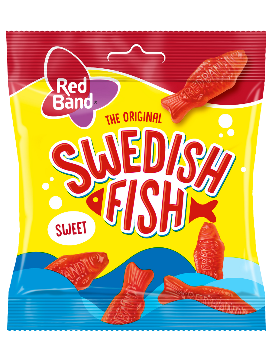 swedish-fish.png Red Band Swedish Fish100g - obrazek 1